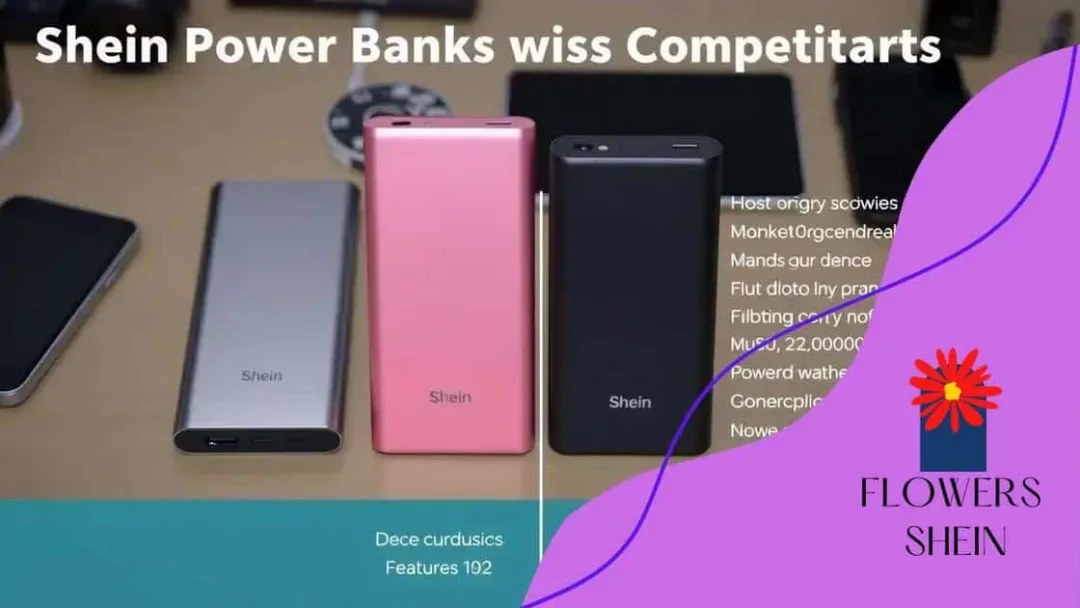 Comparing Shein’s power banks to competitors