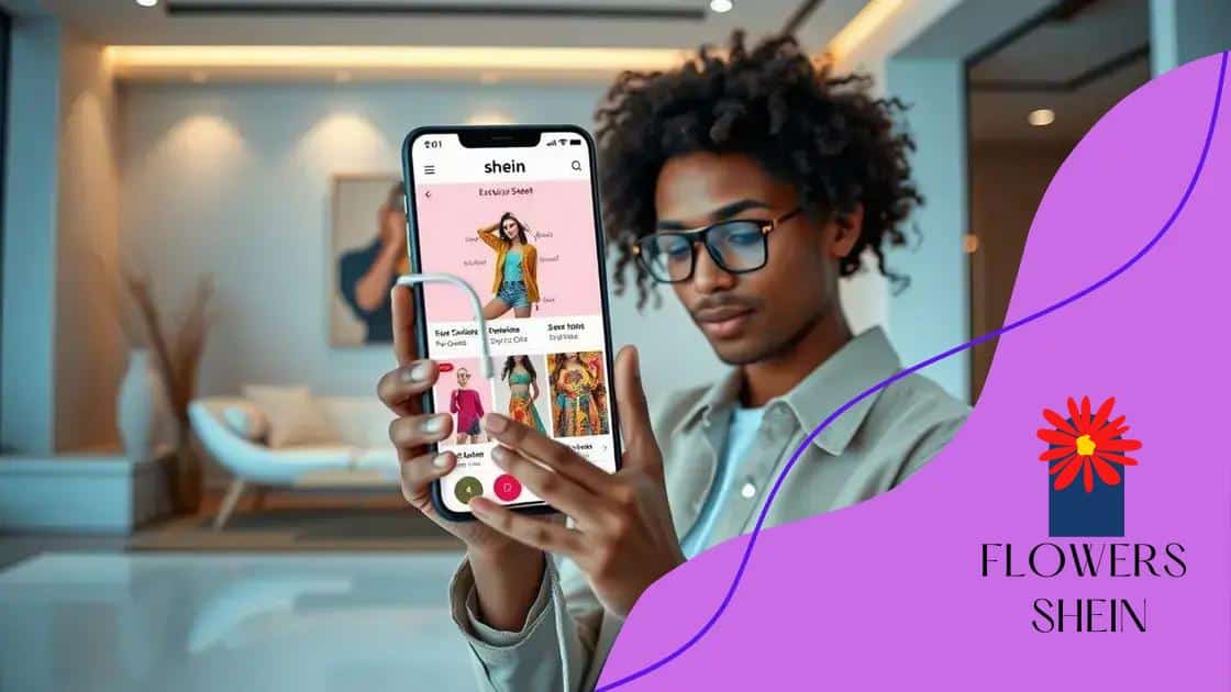 Benefits of using the Shein app for shopping