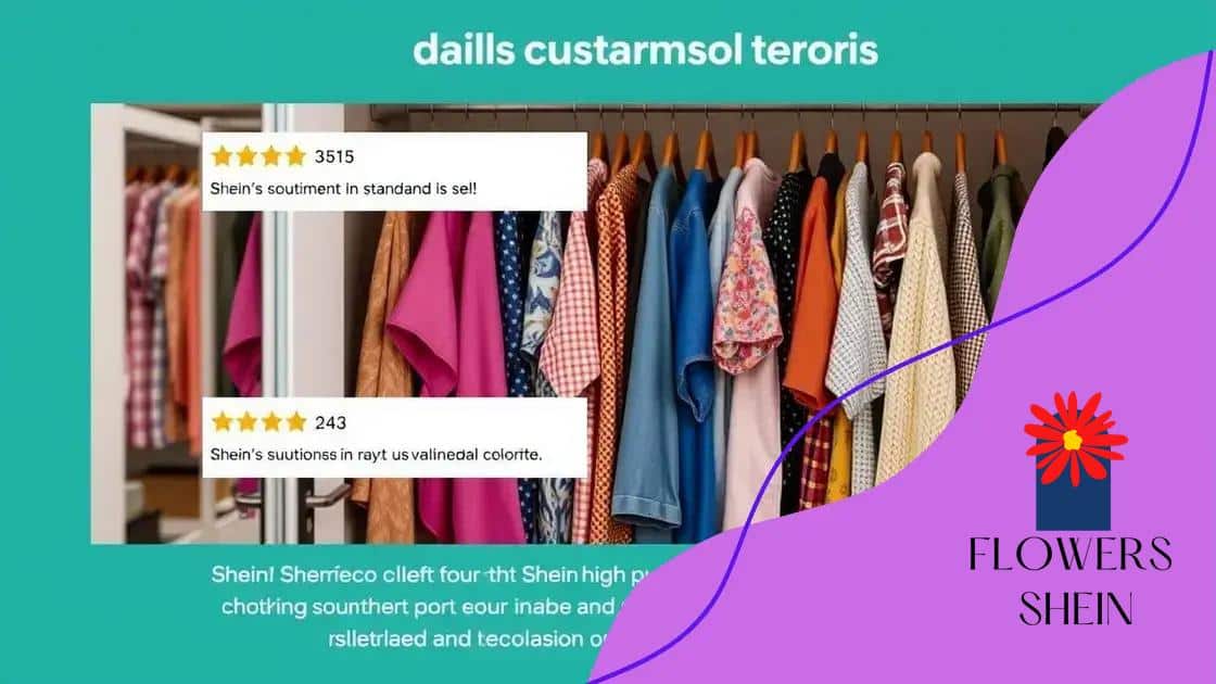 Customer feedback on Shein’s eco collection