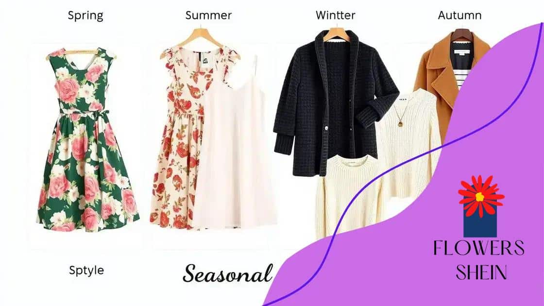 Seasonal style tips using Shein pieces