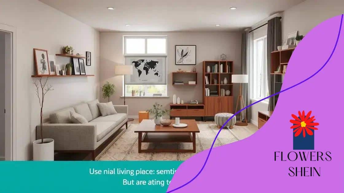 Tips for arranging small space furniture