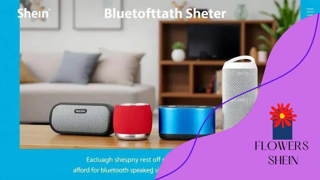 Top advantages of choosing Shein’s speakers